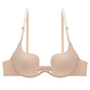 Beige Push Up Bra For Low Cut Tops And Dresses